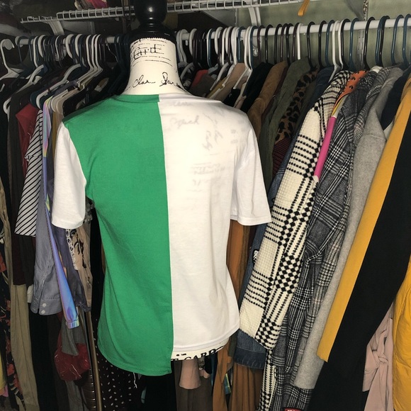 Colorblock Step-Hem Tee - Picture 2 of 3